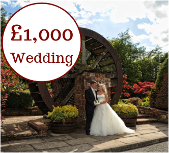 Grand D8 Wedding Package from The Mill Forge Hotel near Gretna Green