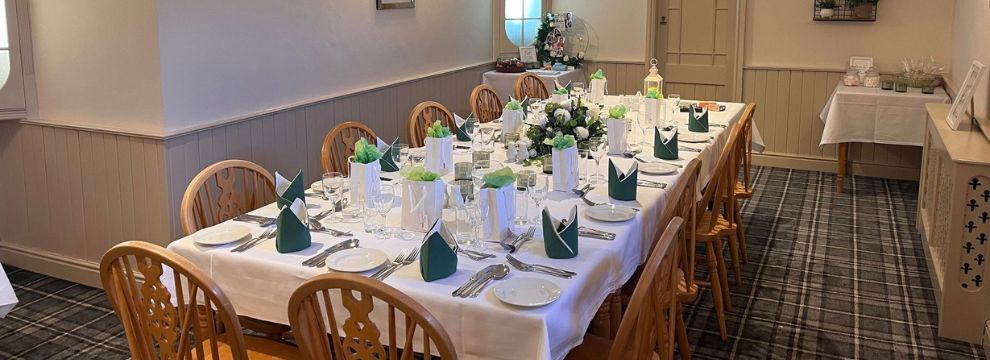 Gretna Green Wedding Menu